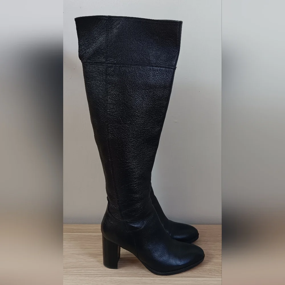 Nine West Women's Vengeance Over Knee Boots Black 7